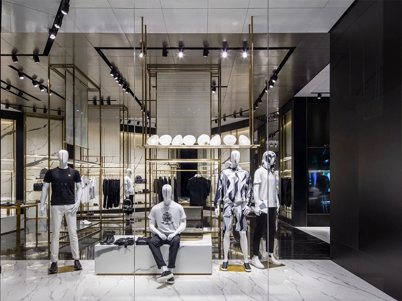 《AUTASOW》服裝店裝修設(shè)計(jì)風(fēng)格