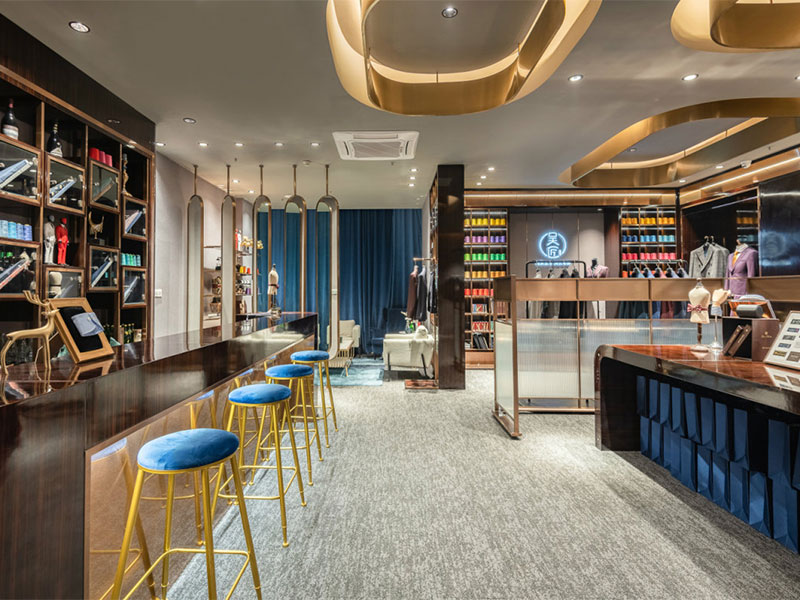 《吳匠》專(zhuān)業(yè)西服定制服裝店裝修